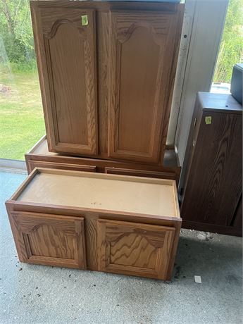 Cabinetry (3) Pieces