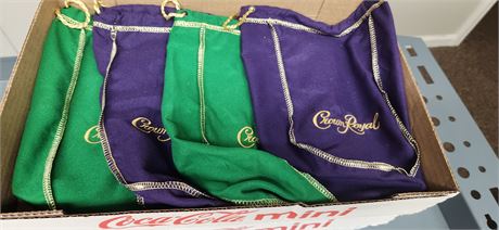 4 Crown Royal Bags