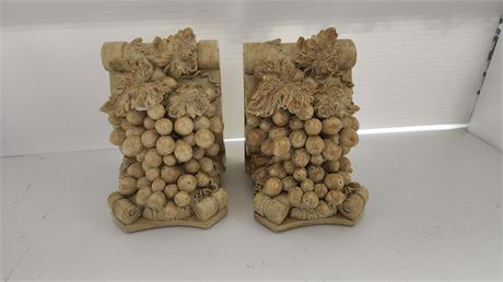 Grape Book Ends
