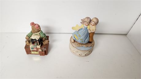 2 Music Boxes. NOT TESTED