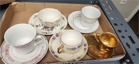 Tea cups and saucers