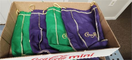 4 Crown Royal Bags