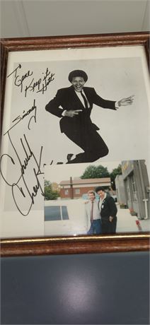 Chubby Checker Signed Autograph Picture.