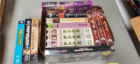Lot Of VHS Tapes