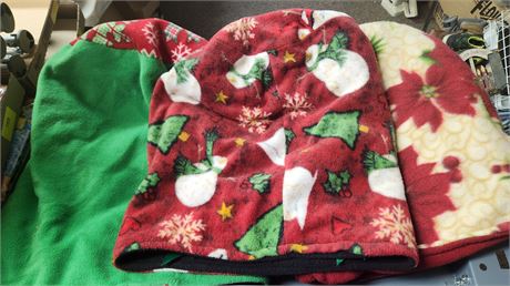 3 Holiday Decorative Pouch Coverings