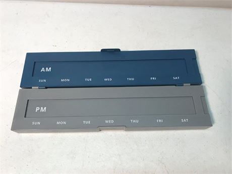 AM&PM Pill Case