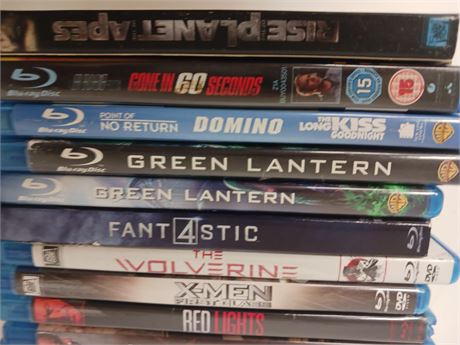 Lot Of Blu Ray's