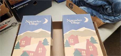 2 Nutcracker Village Nutcrackers