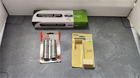Flashlights & Door Hook & Instant Wall Sign