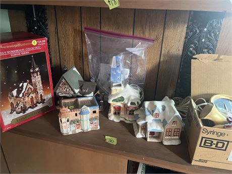 Holiday Village Decor