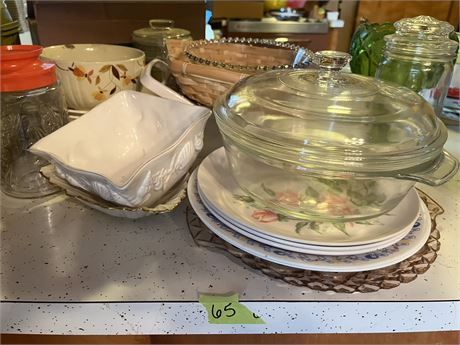 Serving Bowls, Plates, Containers