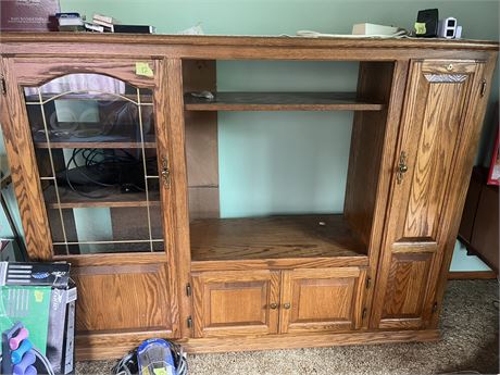 Wood Entertainment Center