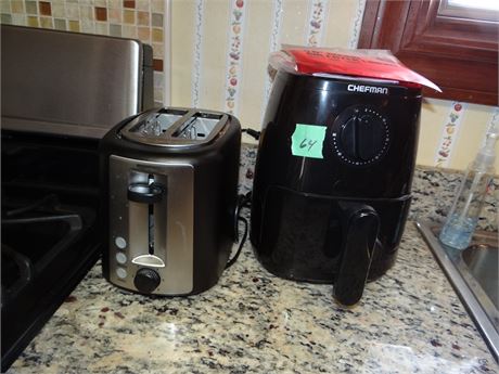 Air Fryer and Toaster