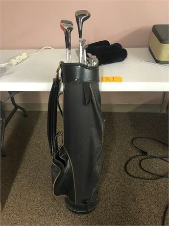 Left Handed Golf Clubs & Bag