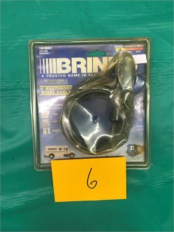 Brinks Security Steel Cable