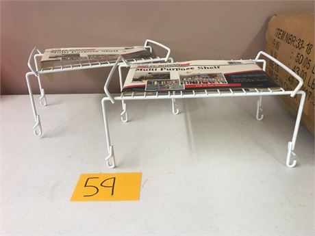 2 Multi Purpose Shelves