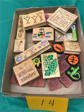 Flat of Crafting Stamps