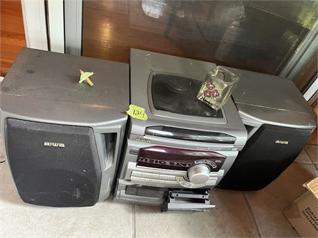 AIWA Stereo, Cassett, CD