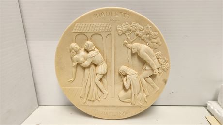 Rigoletto La-Scala Grand Opera Collection, Limited Edition In Ivory Alabaster