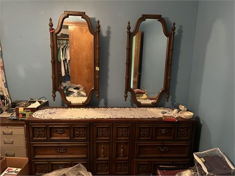 Dresser and Mirror