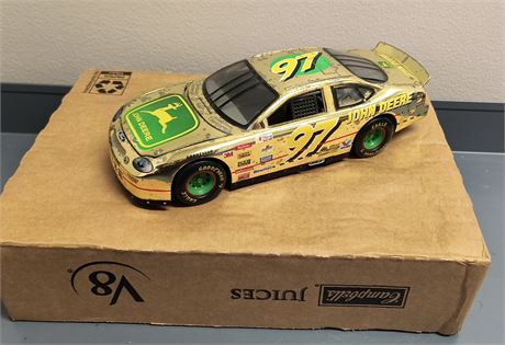 Nascar Number 97 John Deer Metal Car