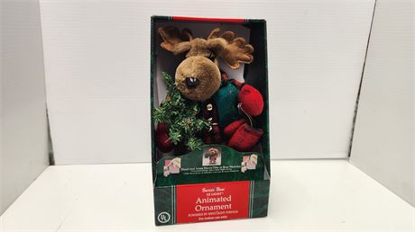 Moose Animated Ornament