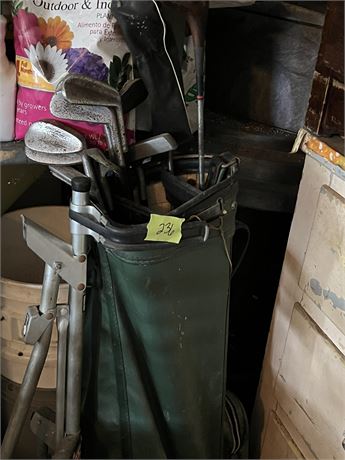Golf Clubs, Cart