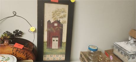 Wood Framed Picture