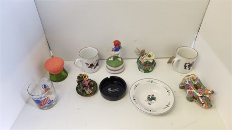 Unique Pig & Fairy & Miscellaneous Collectible Items