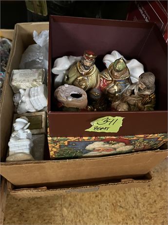 Christmas Figurines, Nativity Figurines, Classic Avon Items