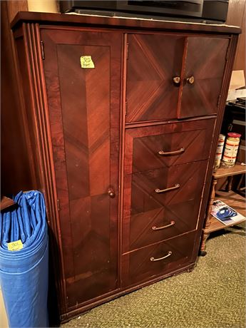 Wood Cedar Lined Wardrobe