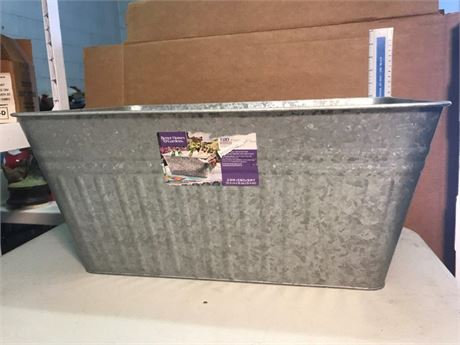 Better Home & Gardens Galvanized Tub