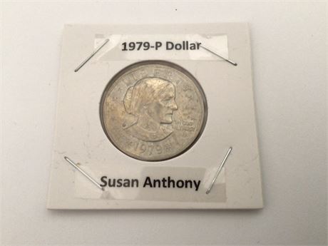 1979 - P Susan B Anthony Dollar Coin