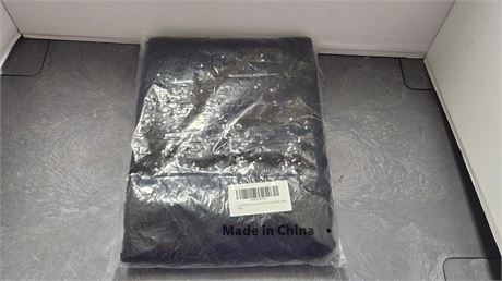 Black Sequin Round Tablecloth