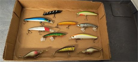 Lot of Fishing Lures