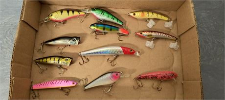 Lot of Fishing Lures