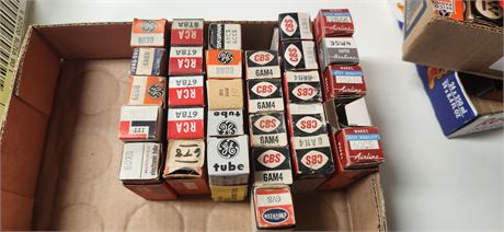 Lot Of Various Tubes