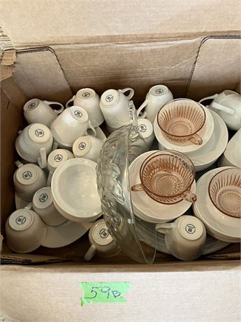 Dish Lot, Steelite International Albalite