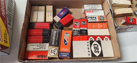 Lot Of Various Tubes
