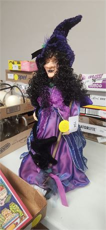 Halloween Witch Decoration Tree Topper