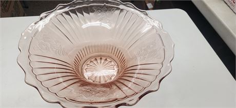 Pink Glass Bol