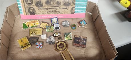 Pins and reproduction Money