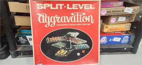 Split level Aggravation board game