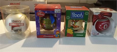 Lot Of Christmas Ornaments