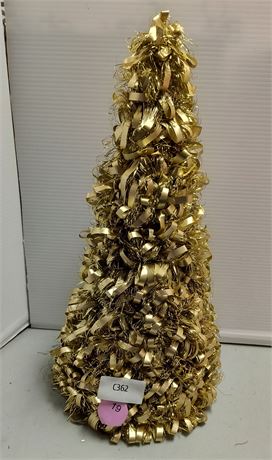 Tinsel Christmas Tree Decoration