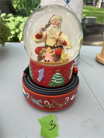 Coca Cola Music Snow Globe
