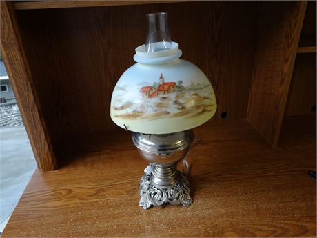 Electrified Hurricane Lamp