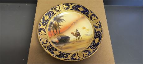 Decorative plate made in Japan