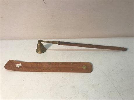 Incense Burner & Candle Snuffer
