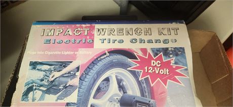 Impact Wrench Kit. Electric Tire Change